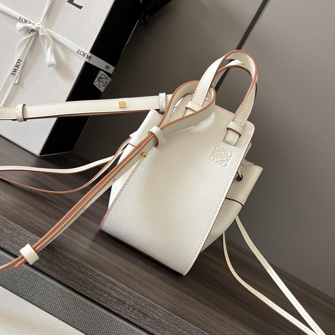 Loewe Mini Hammock drawstring in soft grained calfskin - PerfectKickZ