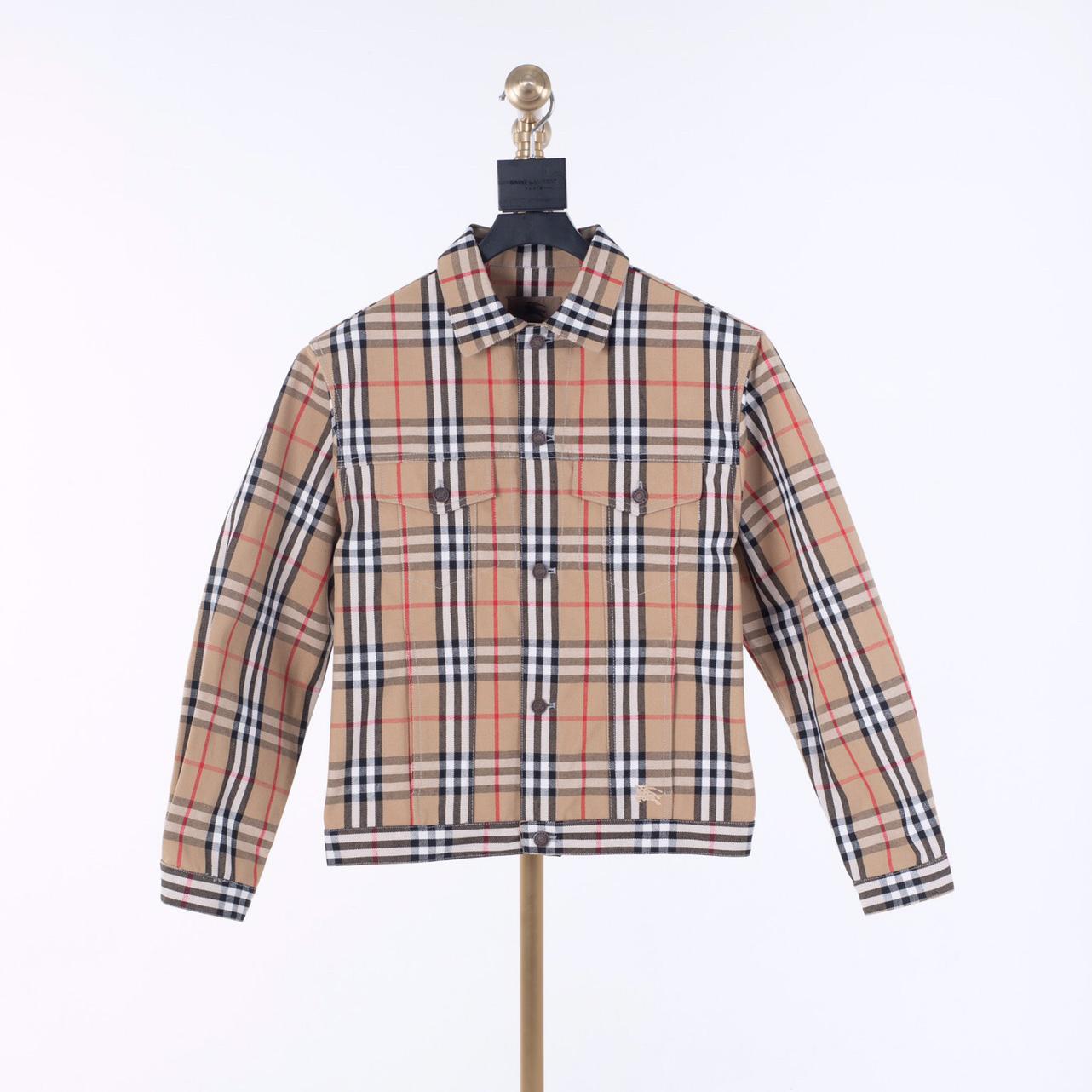 Burberry x Supreme Denim Trucker Jacket - PerfectKickZ