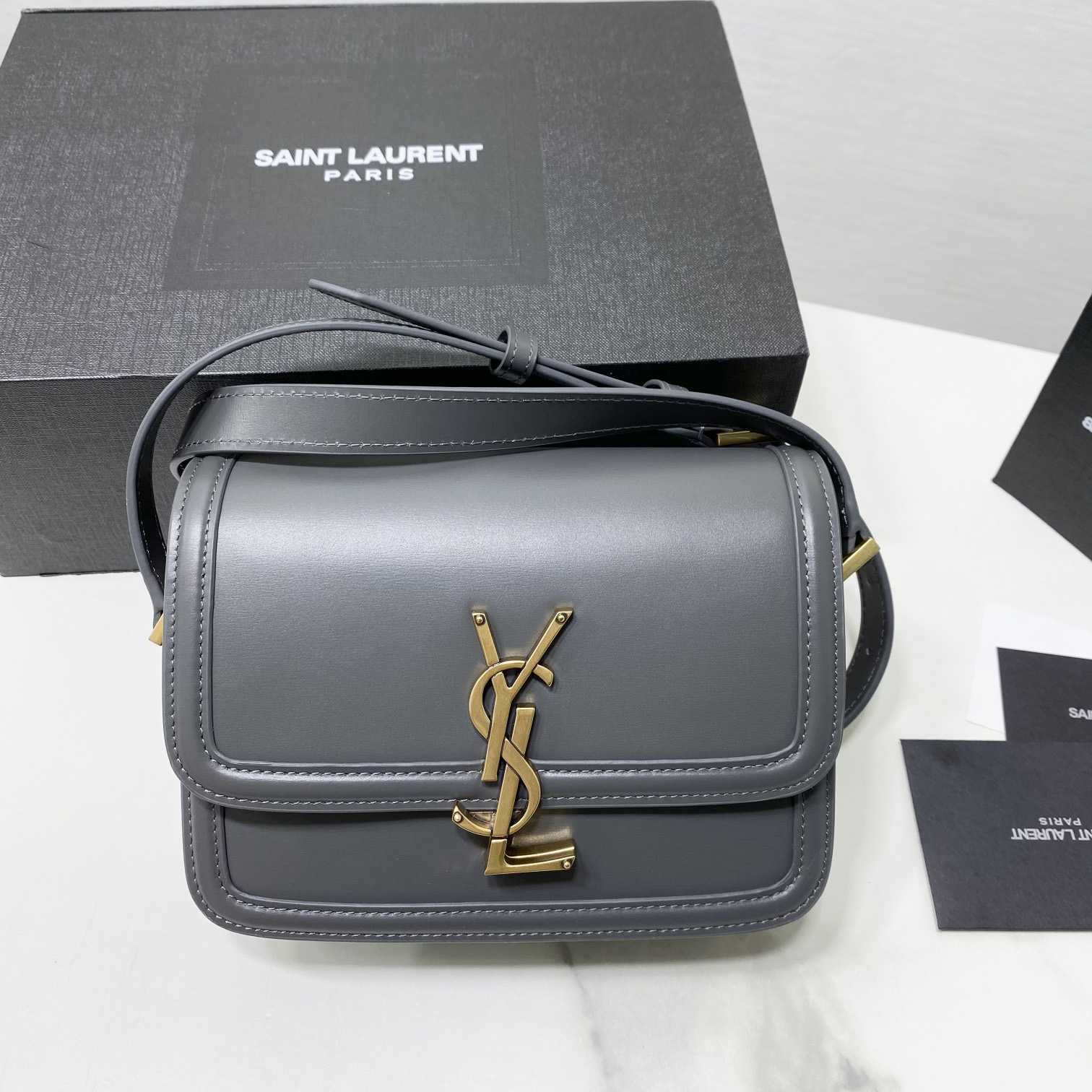 Saint Laurent Solferino Small Satchel In Box Saint Laurent Leather(19-13-5cm) - PerfectKickZ