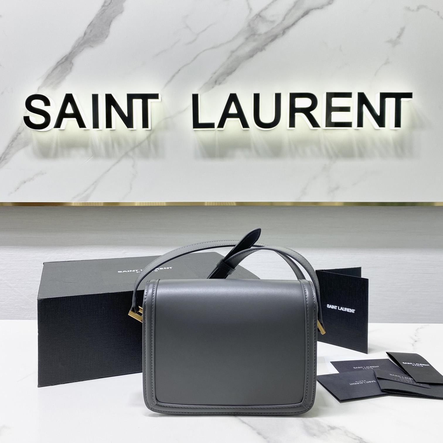 Saint Laurent Solferino Small Satchel In Box Saint Laurent Leather(19-13-5cm) - PerfectKickZ