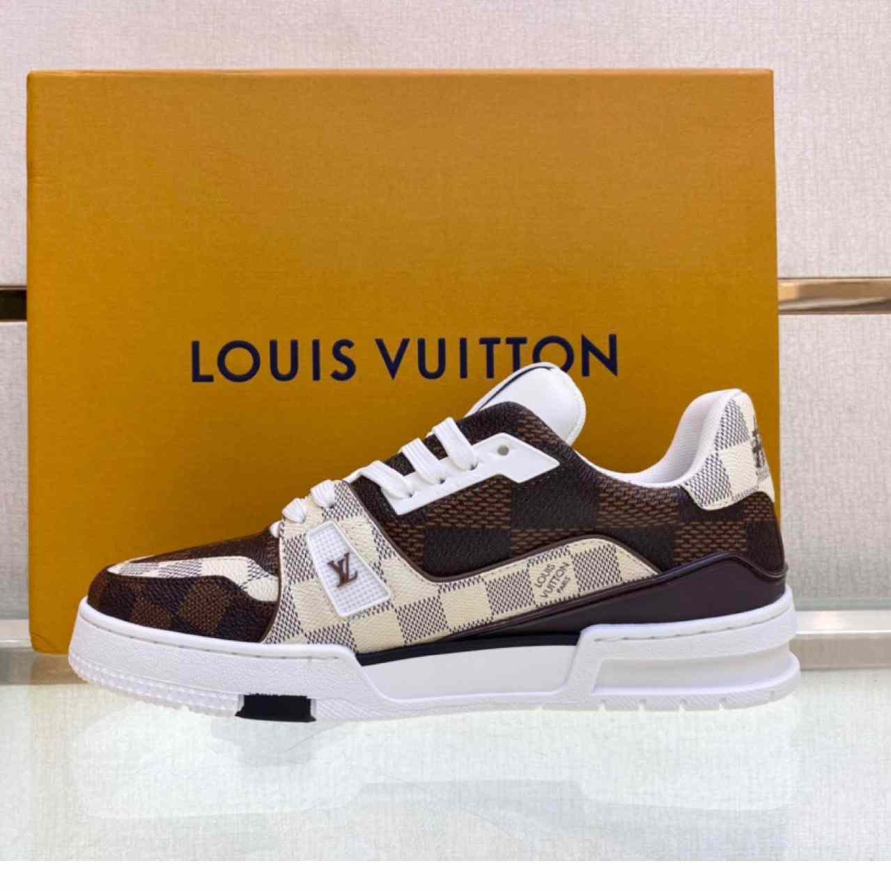 Louis Vuitton LV Trainer Sneaker    (Upon UK Size)   1AAV8Y - PerfectKickZ
