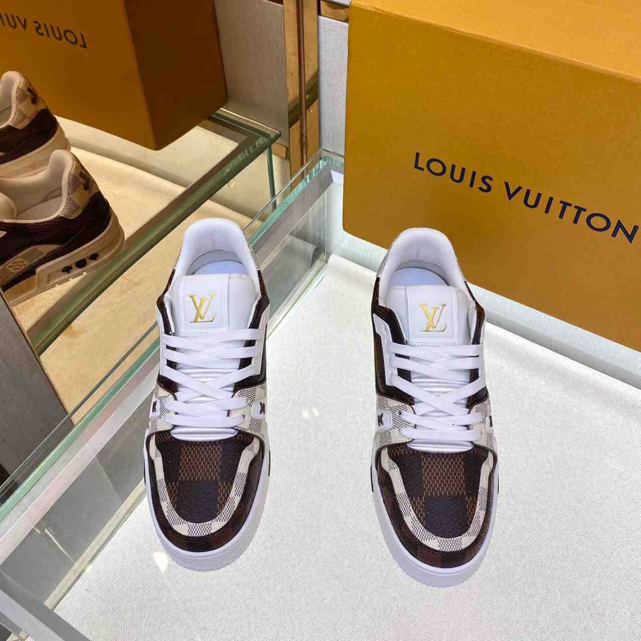 Louis Vuitton LV Trainer Sneaker    (Upon UK Size)   1AAV8Y - PerfectKickZ