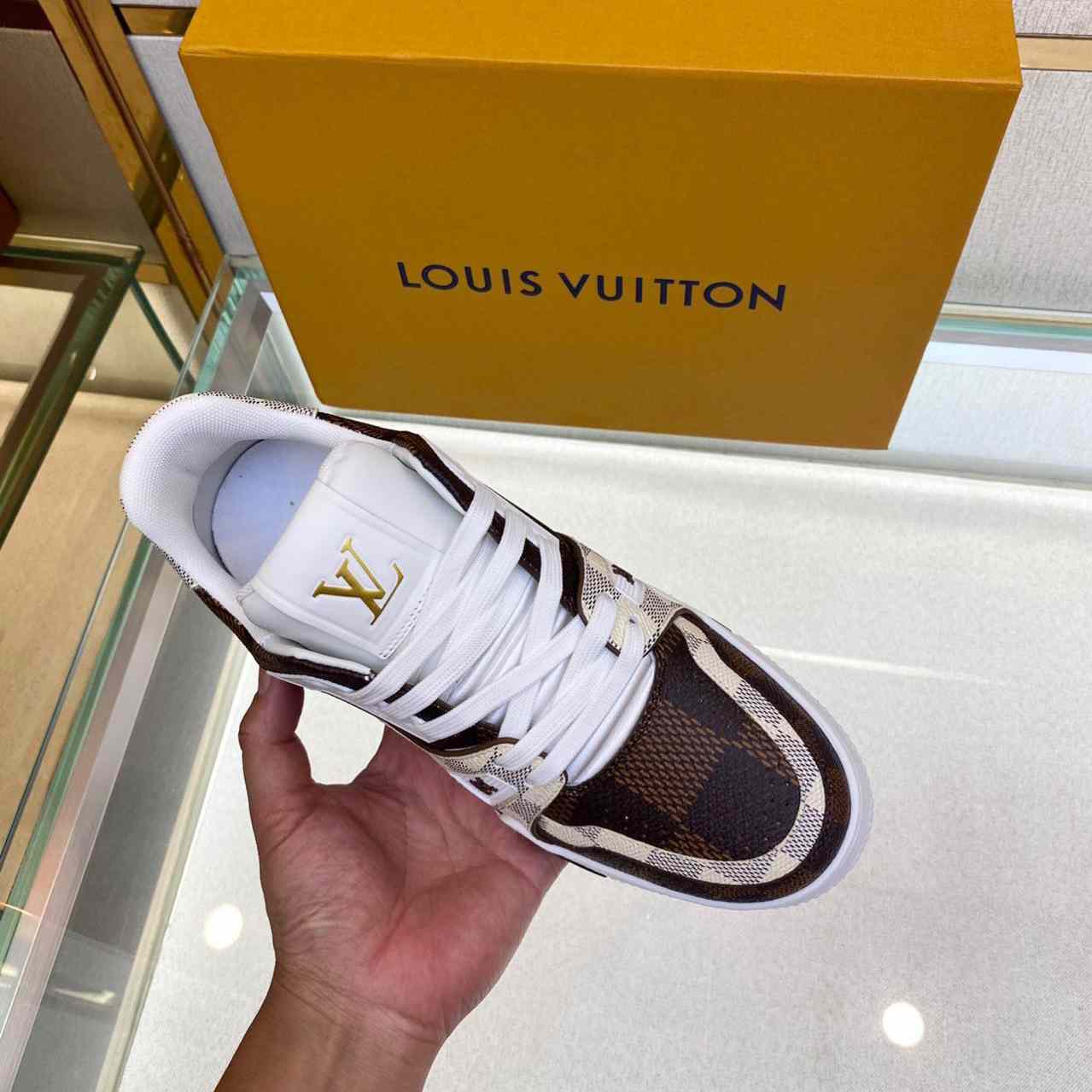 Louis Vuitton LV Trainer Sneaker    (Upon UK Size)   1AAV8Y - PerfectKickZ