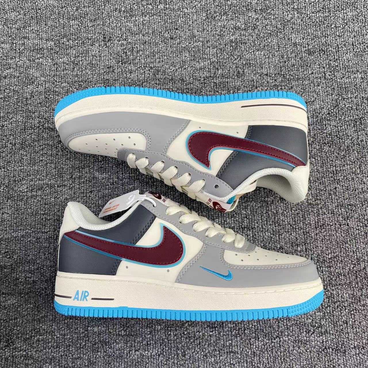 Nike Air Force 1'07 Low “Rouge” Sneaker    LJ8822-666 - PerfectKickZ