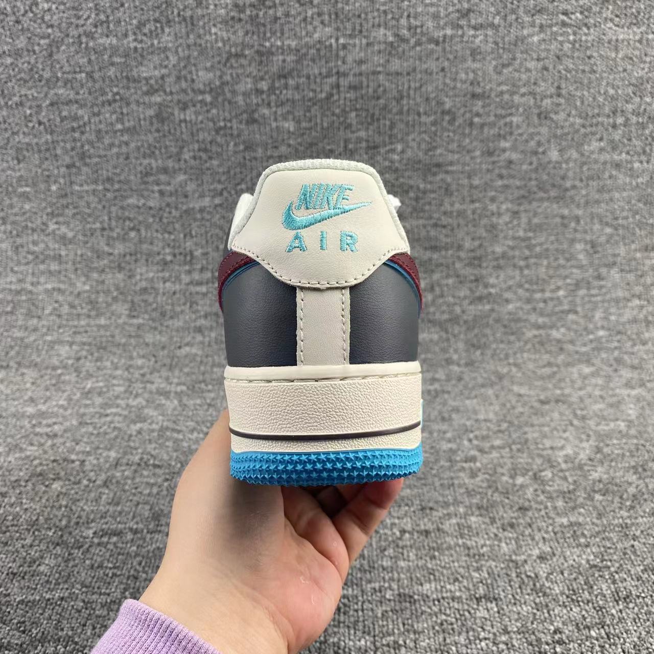 Nike Air Force 1'07 Low “Rouge” Sneaker    LJ8822-666 - PerfectKickZ