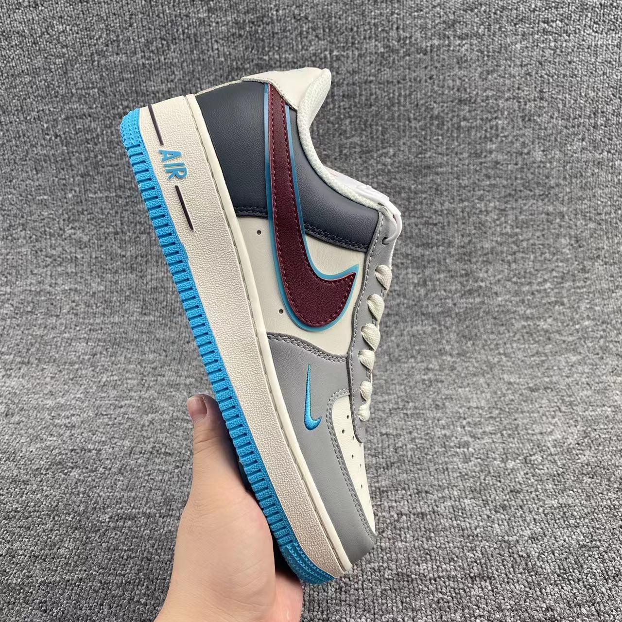 Nike Air Force 1'07 Low “Rouge” Sneaker    LJ8822-666 - PerfectKickZ