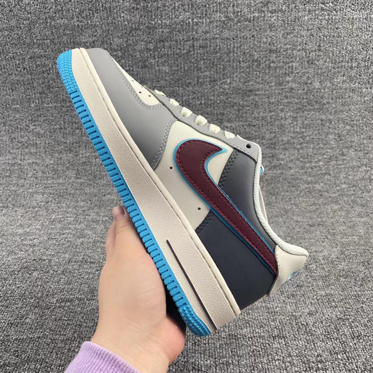 Nike Air Force 1'07 Low “Rouge” Sneaker    LJ8822-666 - PerfectKickZ