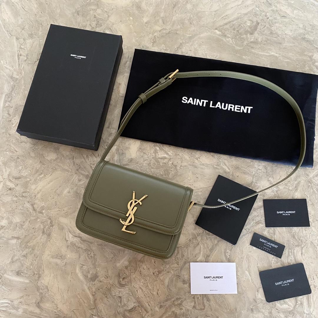 Saint Laurent Solferino Small Satchel In Box Saint Laurent Leather(19-13-5cm) - PerfectKickZ