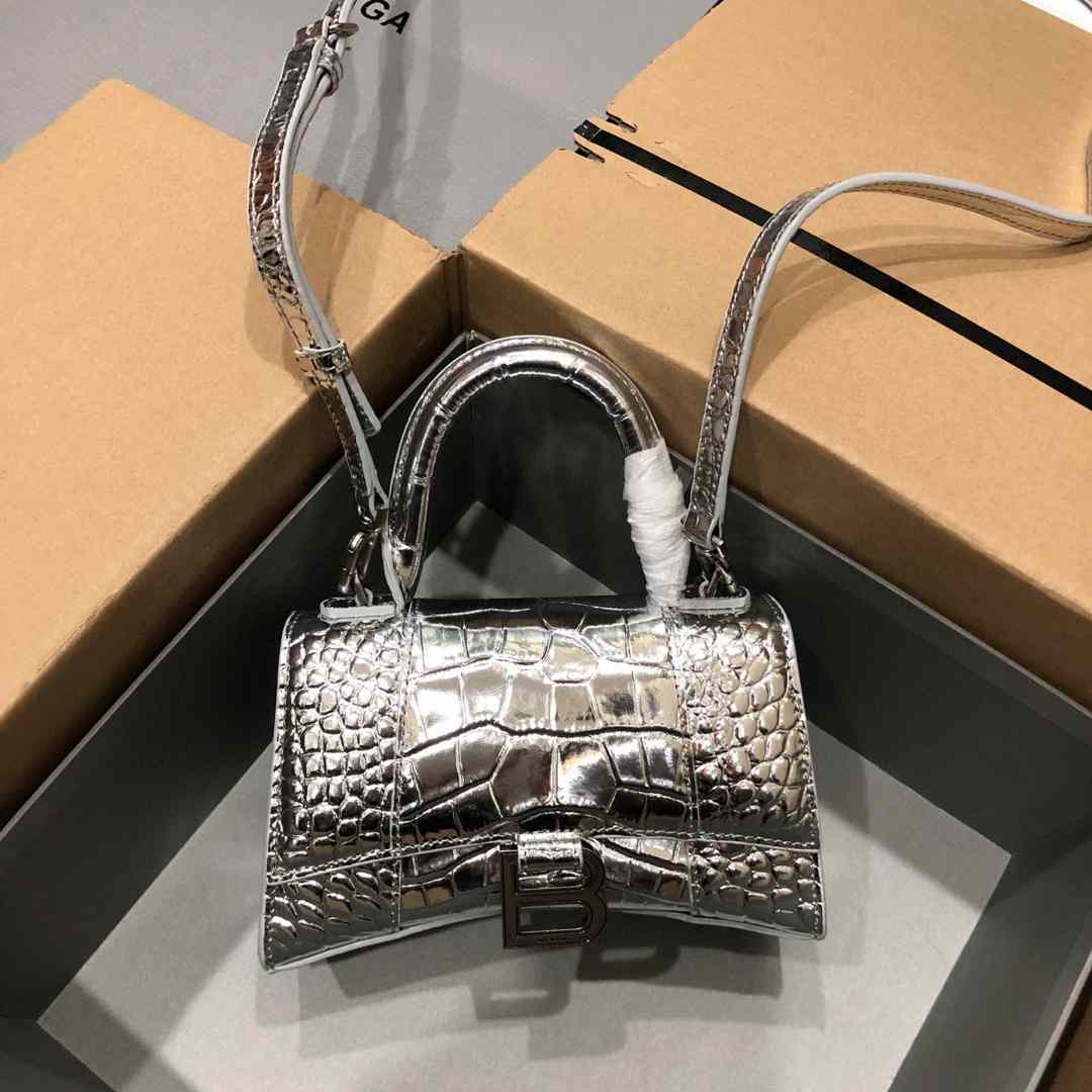 Balenciaga Women's Hourglass Small Handbag  (19-21-8cm) - PerfectKickZ