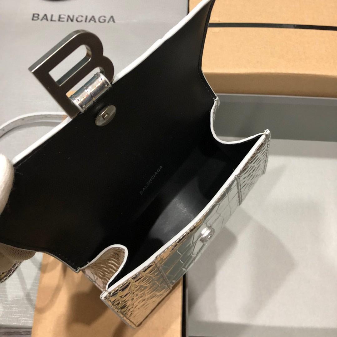 Balenciaga Women's Hourglass Small Handbag  (19-21-8cm) - PerfectKickZ