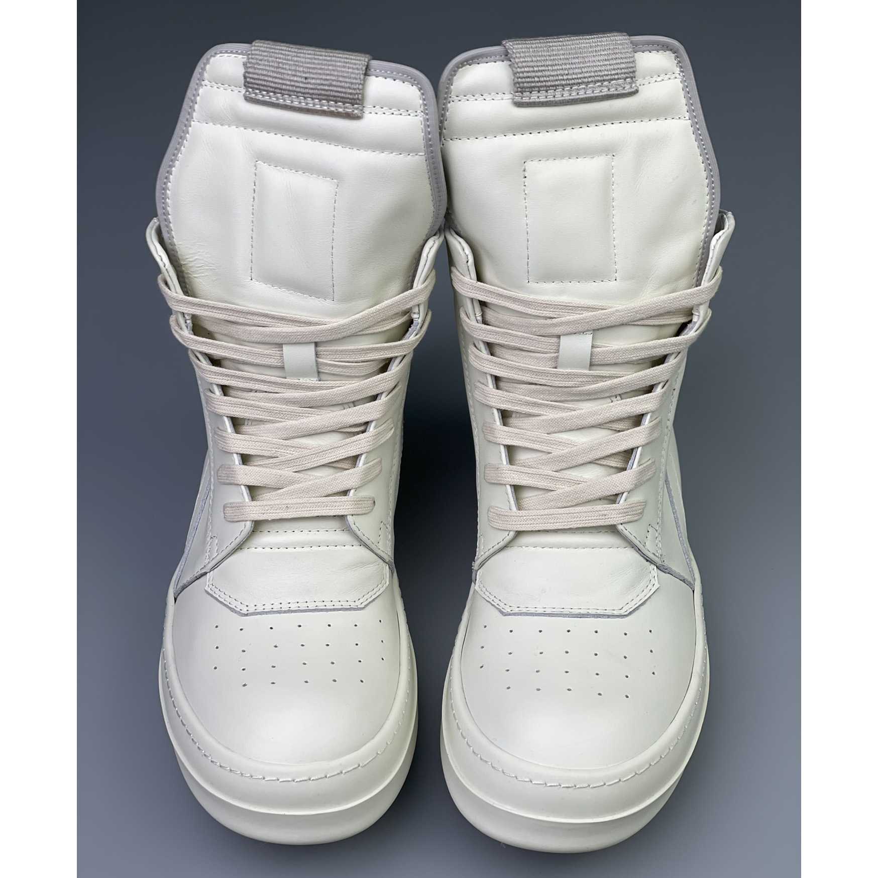 Rick Owens Geobasket High Top Sneakers - PerfectKickZ