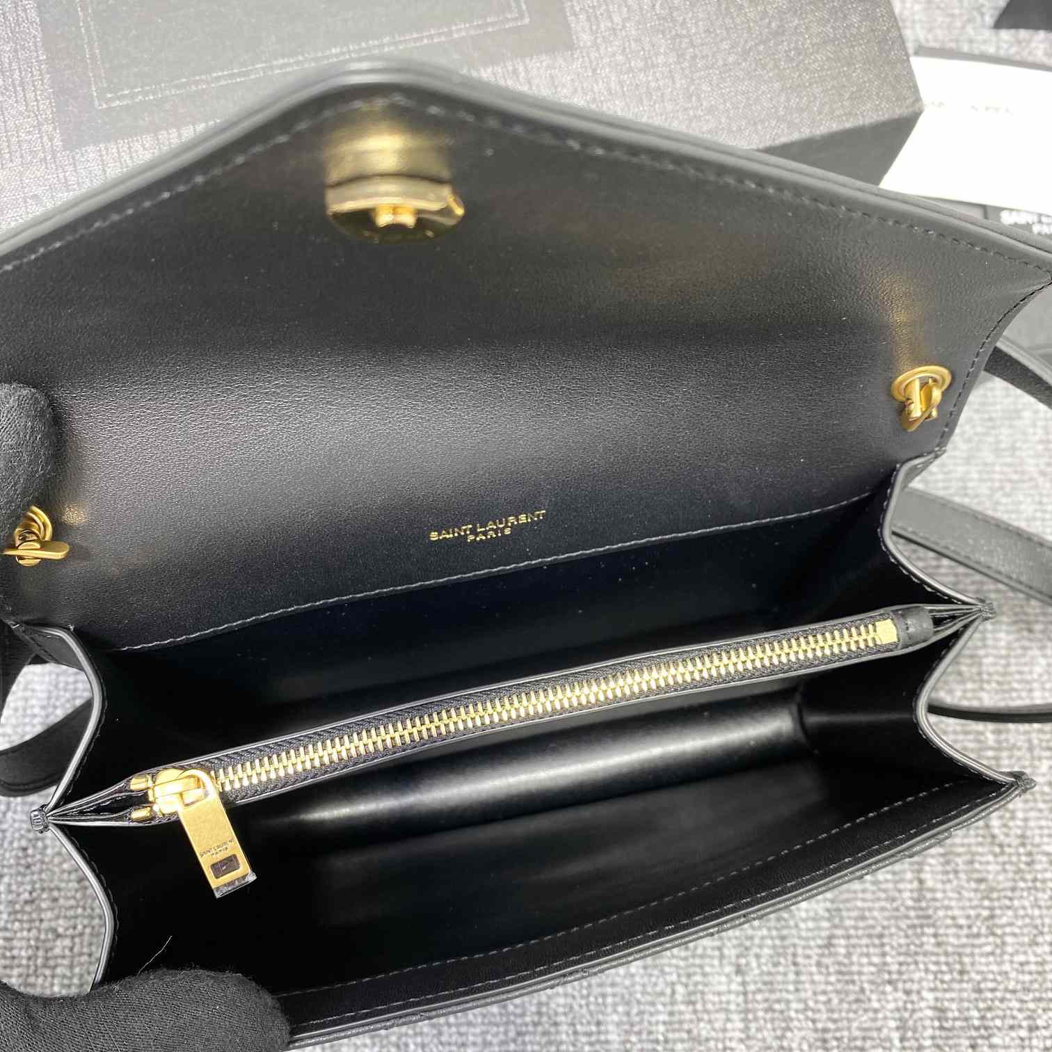 Saint Laurent Gaby Mini Satchel In Quilted Lambskin - PerfectKickZ