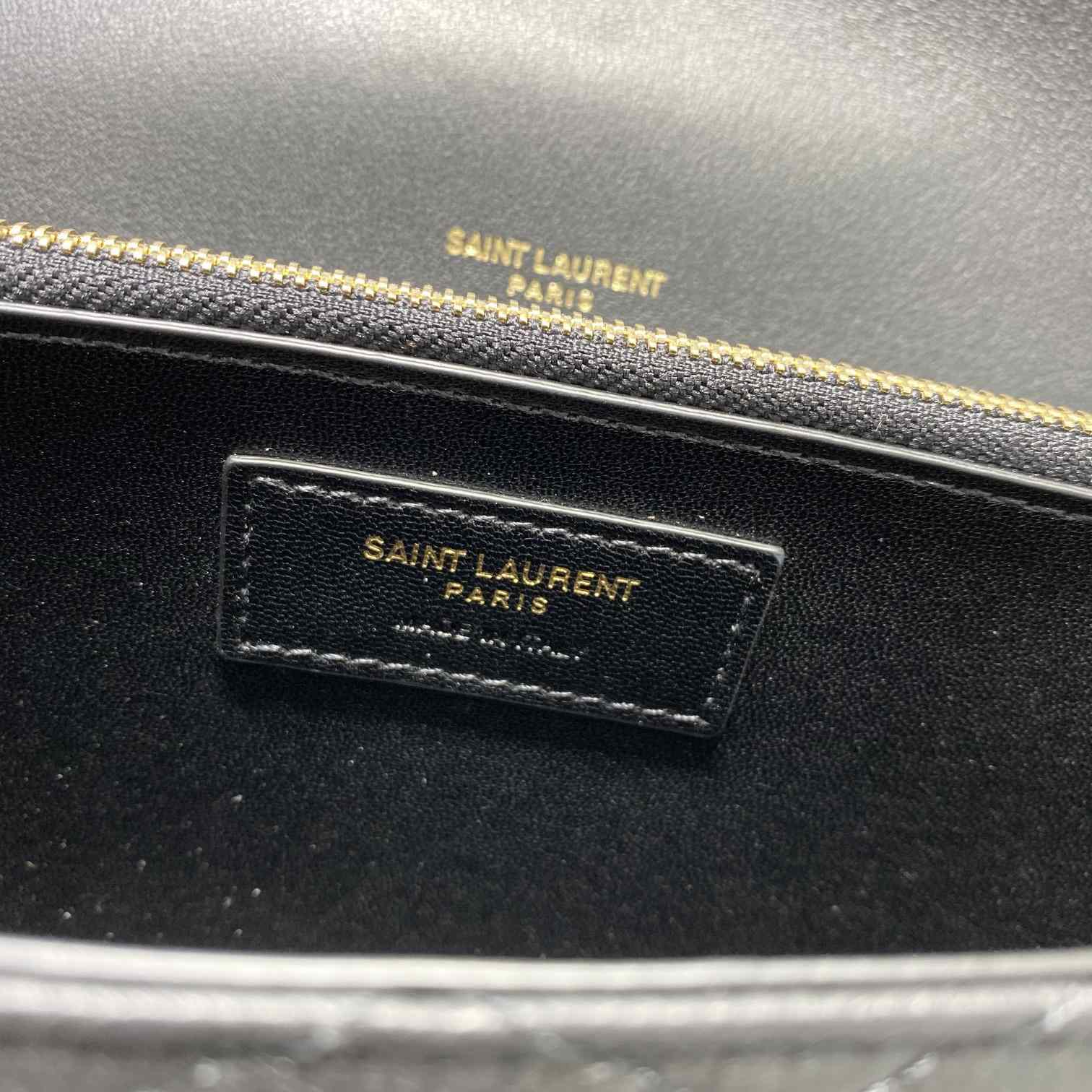 Saint Laurent Gaby Mini Satchel In Quilted Lambskin - PerfectKickZ
