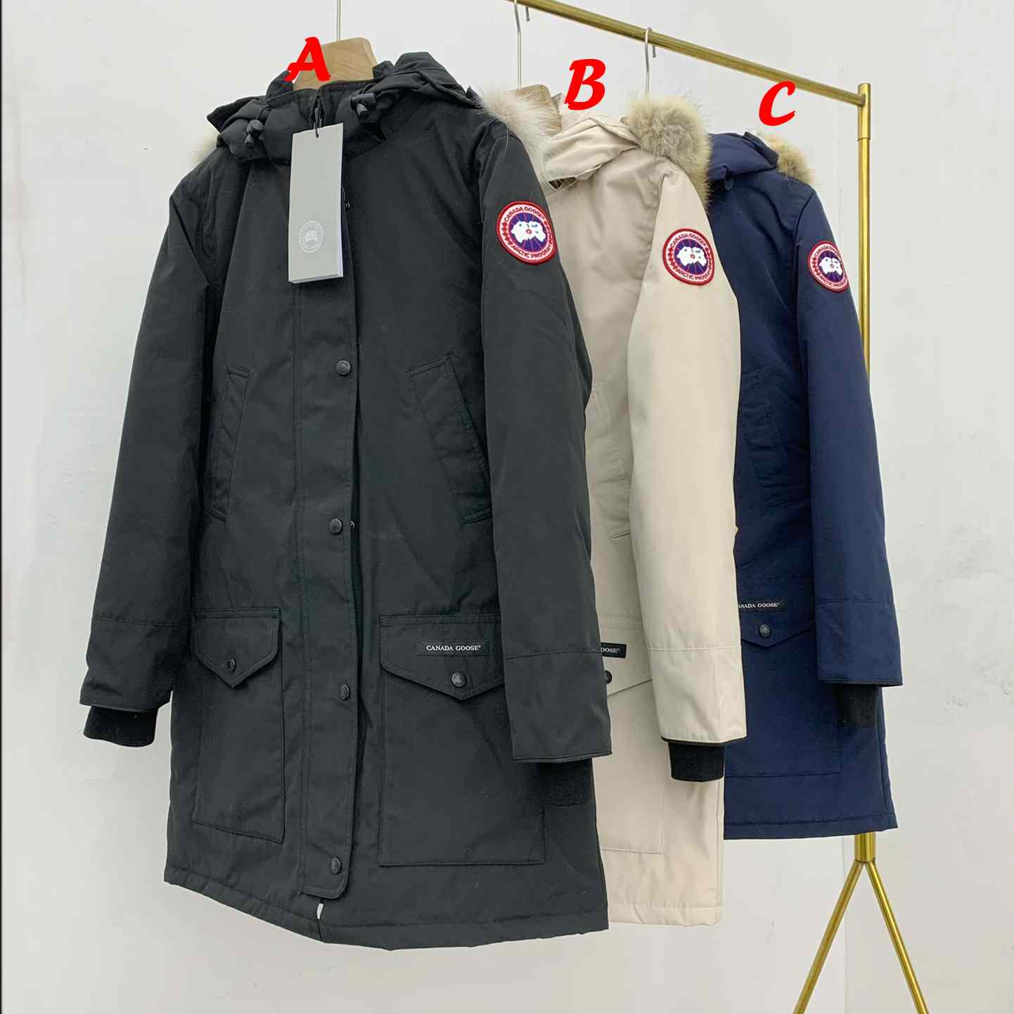 Canada Goose Long Down Jacket - PerfectKickZ