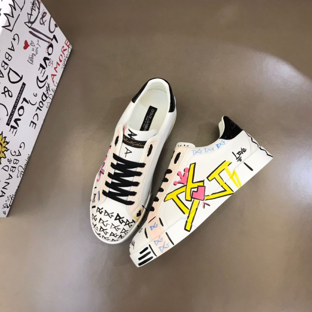 Dolce & Gabbana Limited Edition Portofino Sneakers - PerfectKickZ