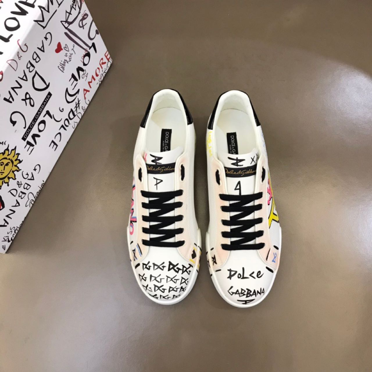 Dolce & Gabbana Limited Edition Portofino Sneakers - PerfectKickZ