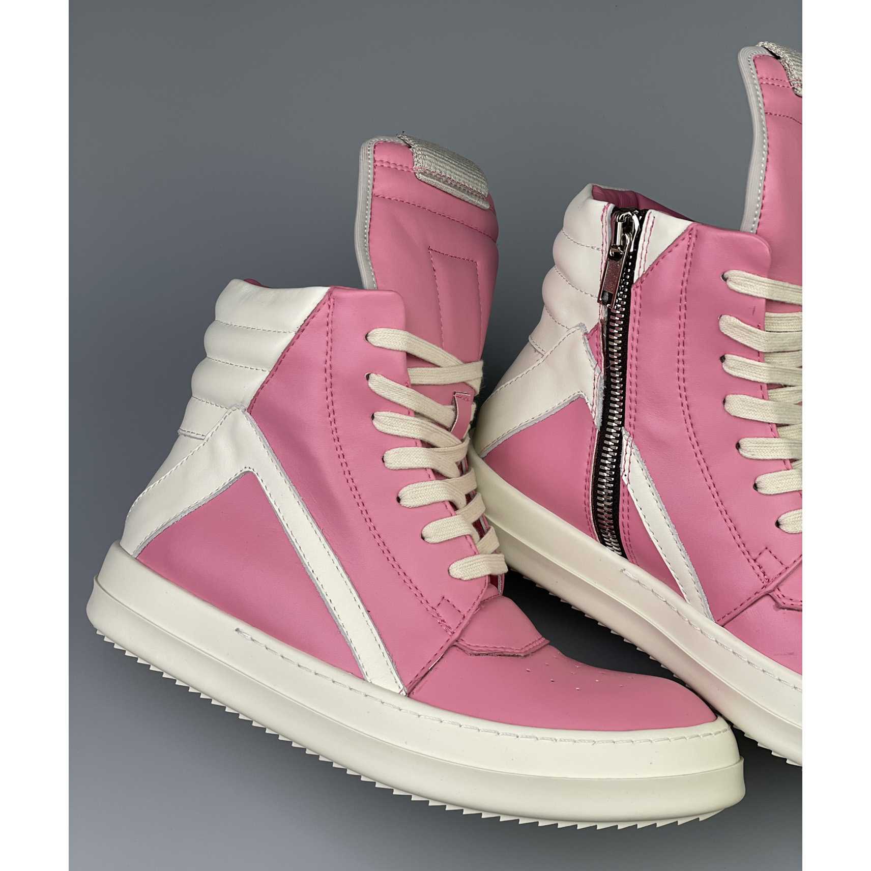 Rick Owens Geobasket High Top Sneakers - PerfectKickZ