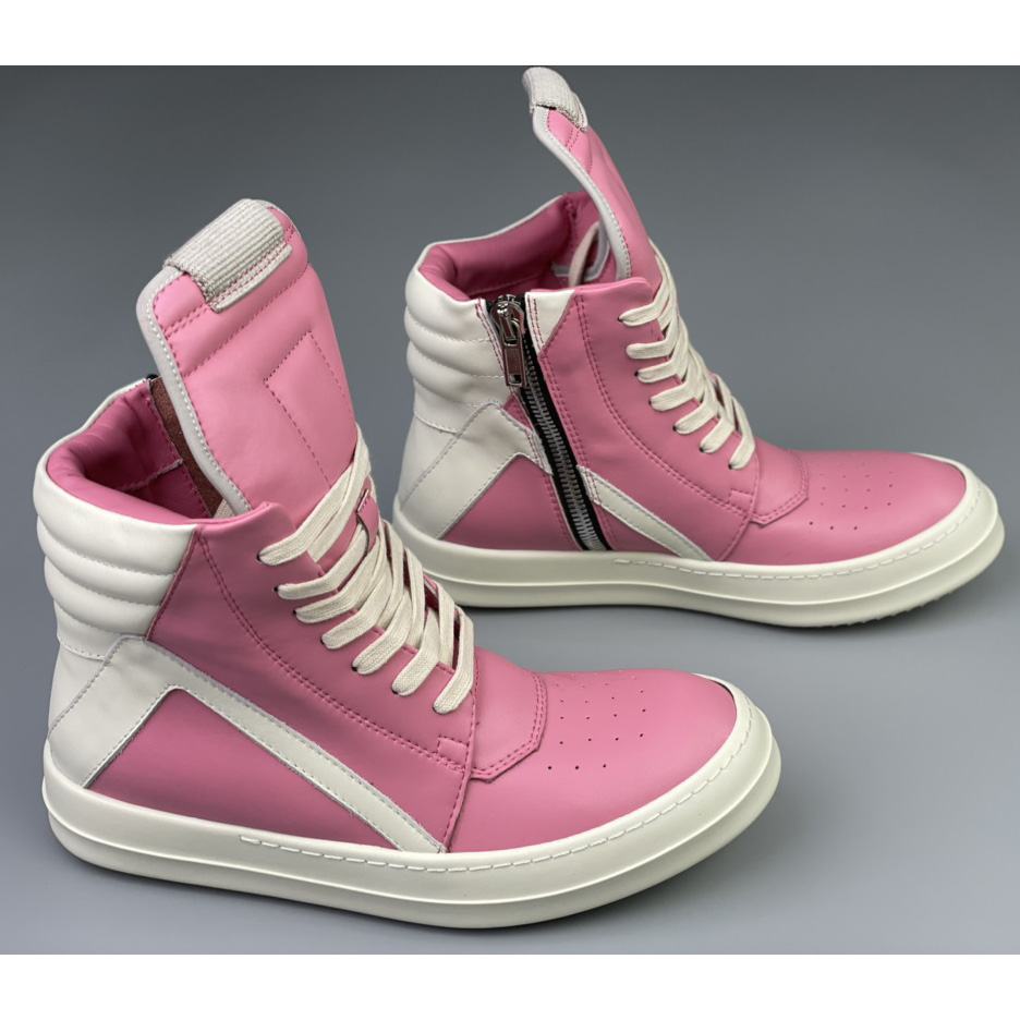 Rick Owens Geobasket High Top Sneakers - PerfectKickZ