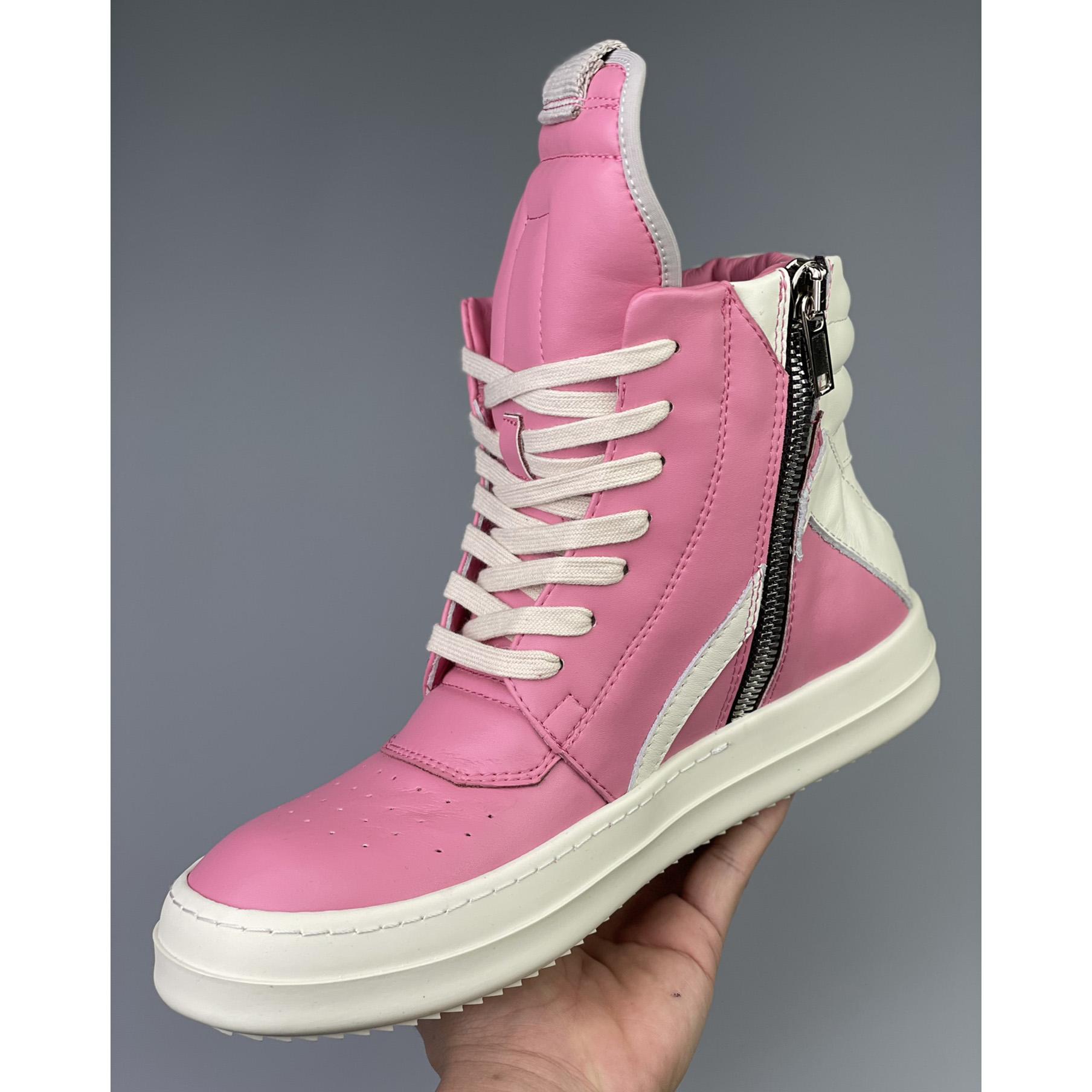 Rick Owens Geobasket High Top Sneakers - PerfectKickZ