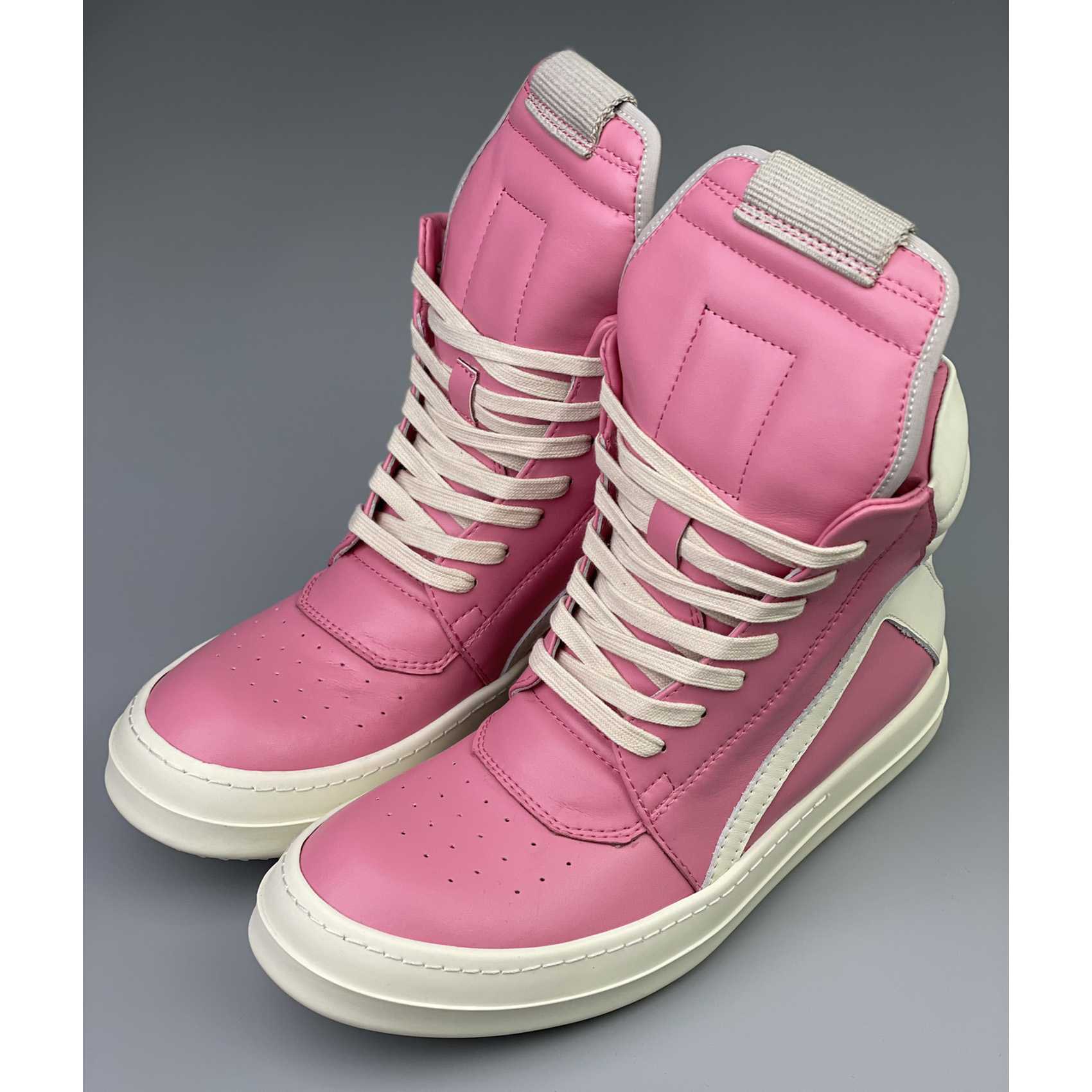 Rick Owens Geobasket High Top Sneakers - PerfectKickZ