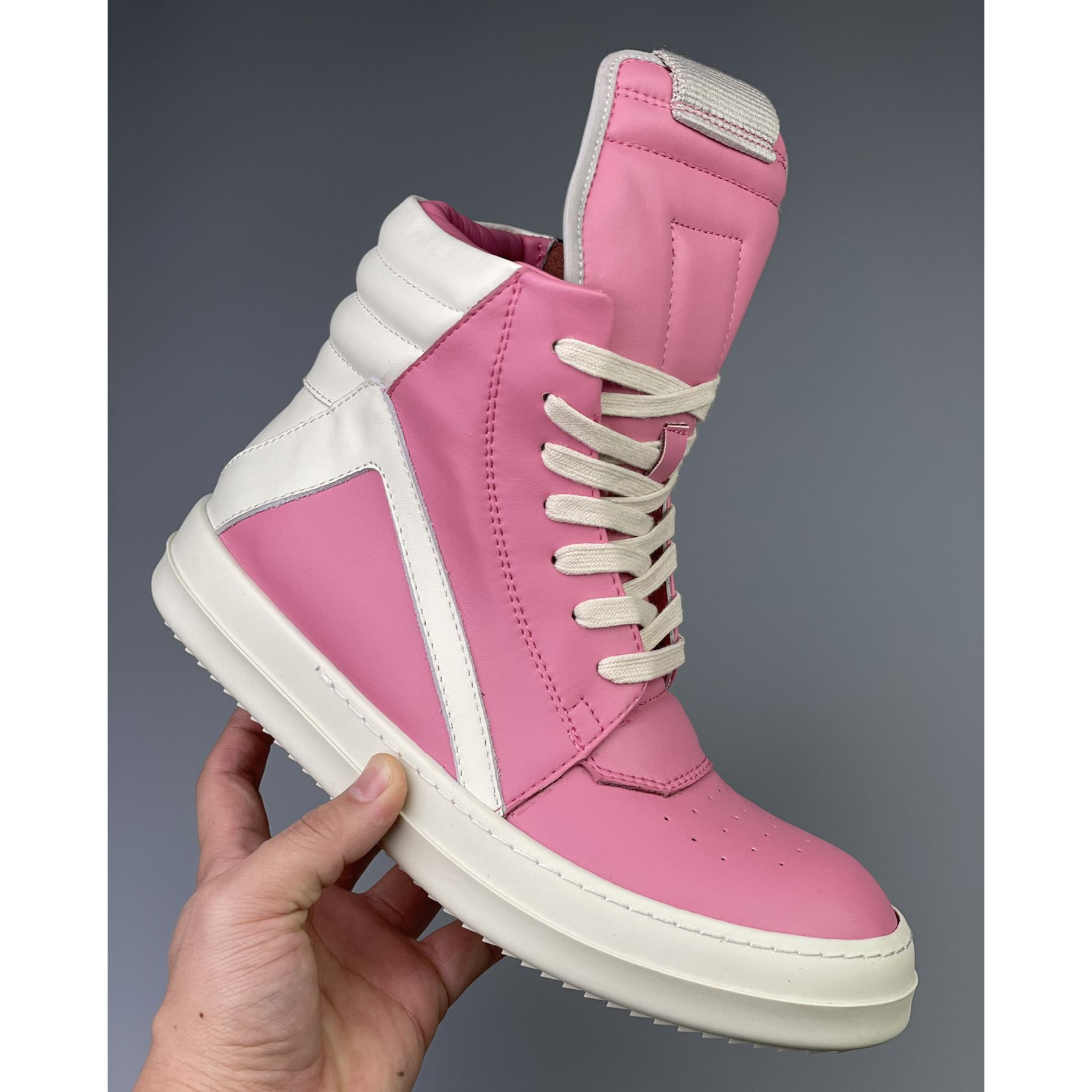Rick Owens Geobasket High Top Sneakers - PerfectKickZ