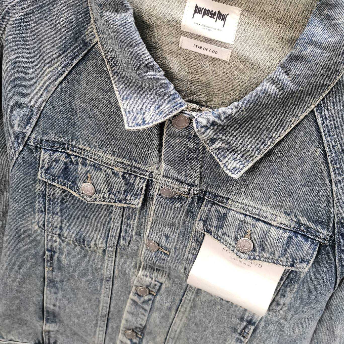 Fear Of God Fog Denim Jacket - PerfectKickZ