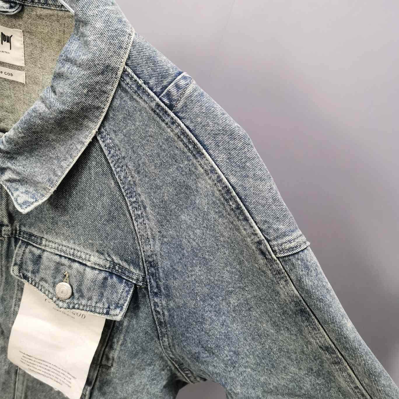 Fear Of God Fog Denim Jacket - PerfectKickZ