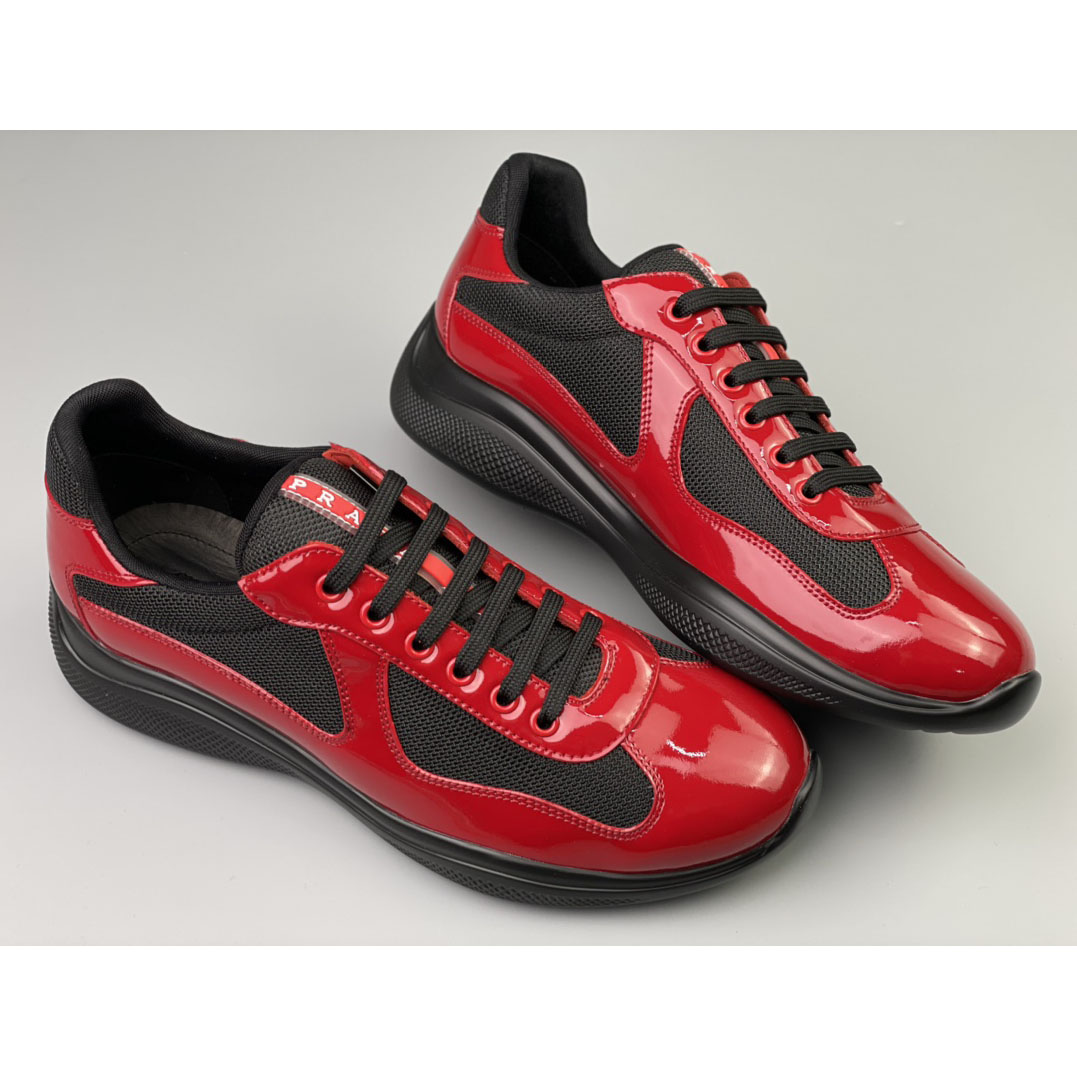 Prada Male America's Cup Sneaker  - PerfectKickZ