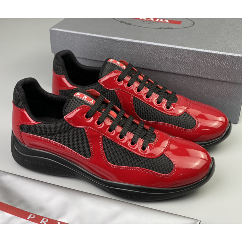 Prada Male America's Cup Sneaker  - PerfectKickZ