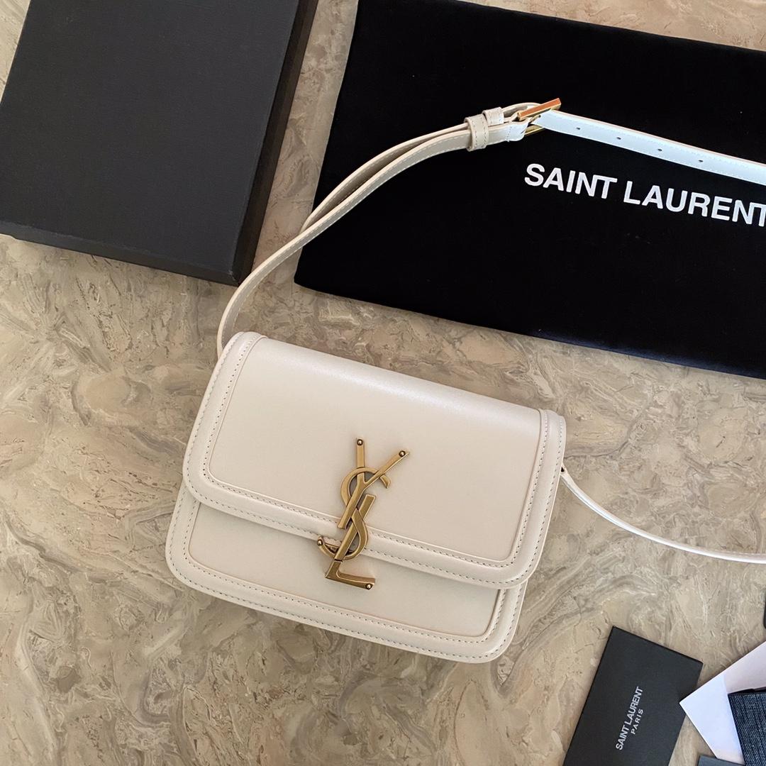 Saint Laurent Solferino Small Satchel In Box Saint Laurent Leather(19-13-5cm) - PerfectKickZ