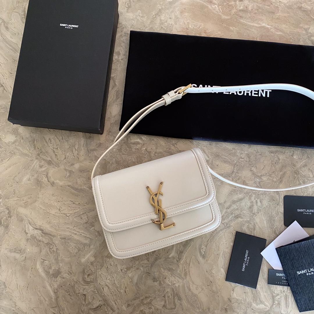 Saint Laurent Solferino Small Satchel In Box Saint Laurent Leather(19-13-5cm) - PerfectKickZ