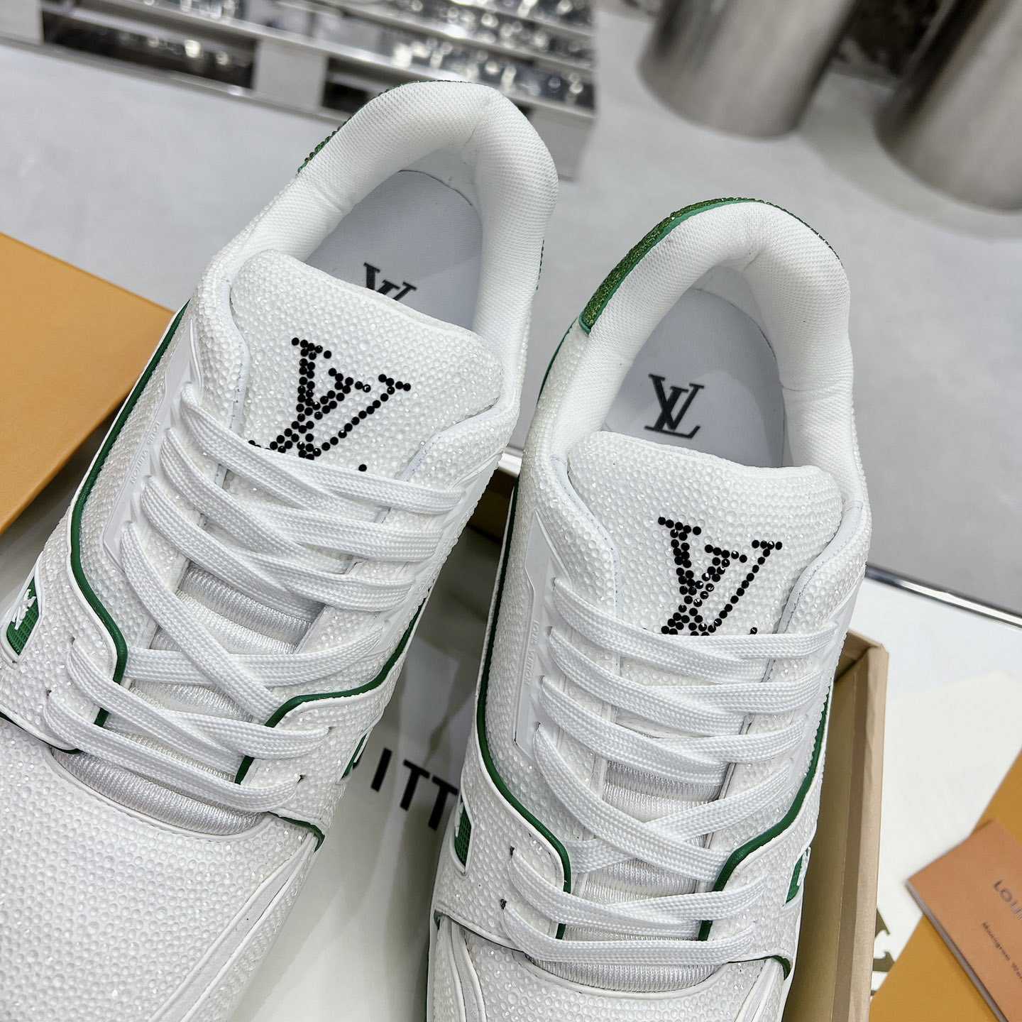 Louis Vuitton LV Trainer Sneaker          1AARLO - PerfectKickZ