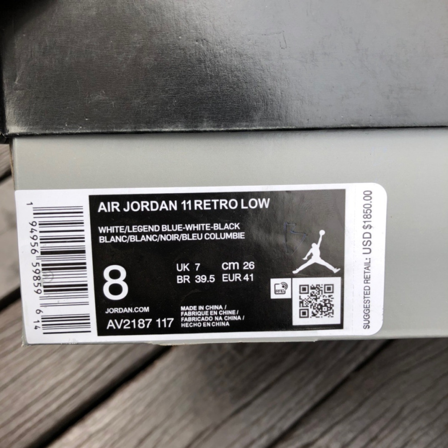 Air Jordan 11 Low AJ11 Sneakers    AV2187-117 - PerfectKickZ