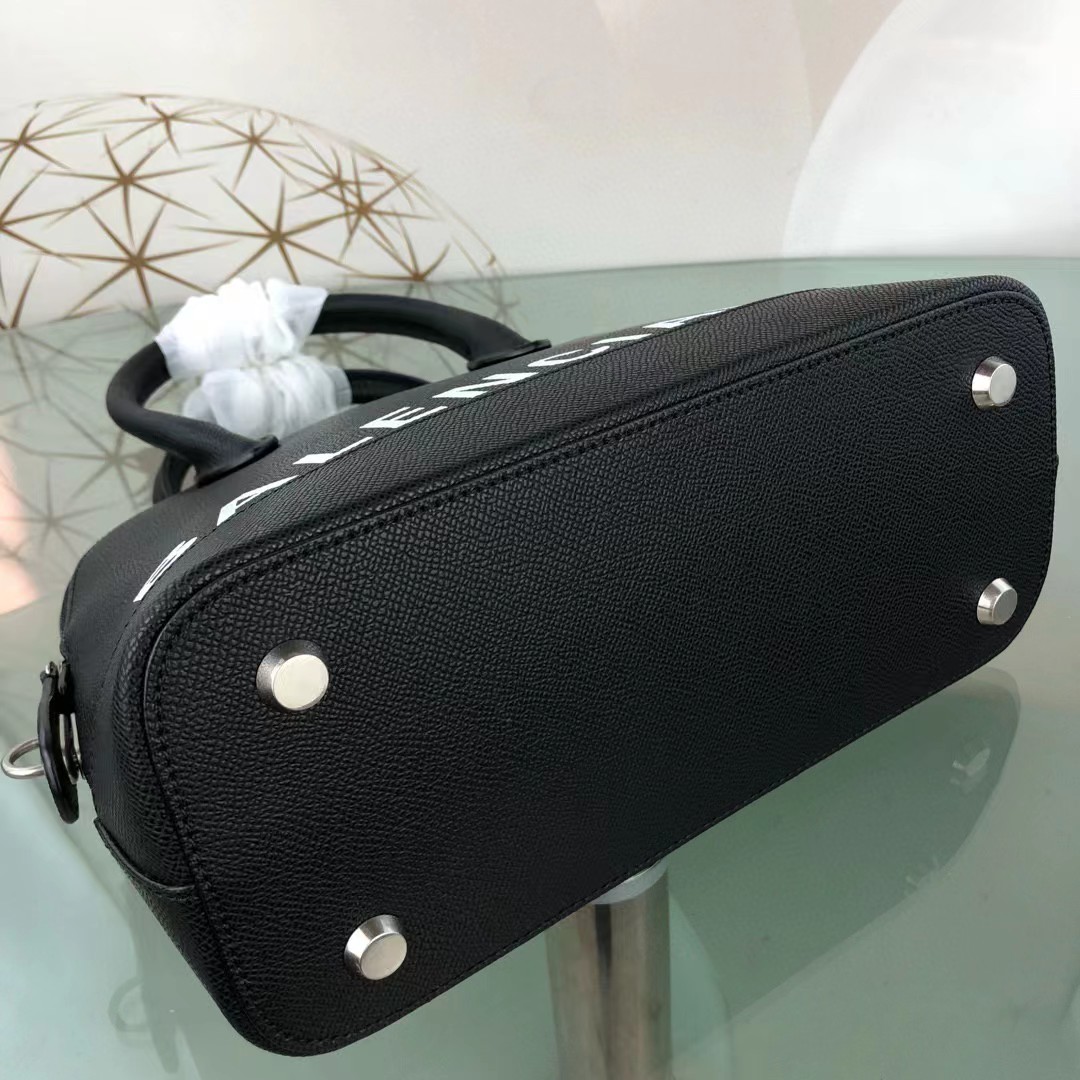 Balenciaga Women's Ville Small Handbag In Black/White (19-21-8cm) - PerfectKickZ