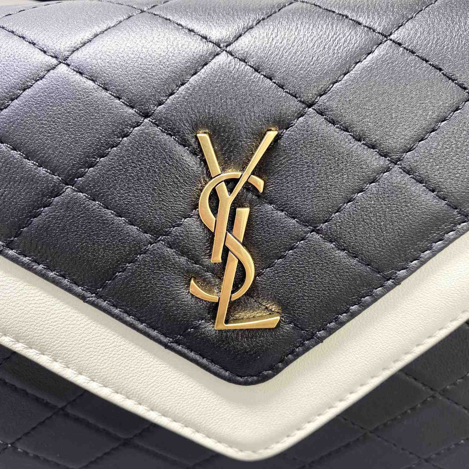 Saint Laurent Gaby Mini Satchel In Quilted Lambskin - PerfectKickZ