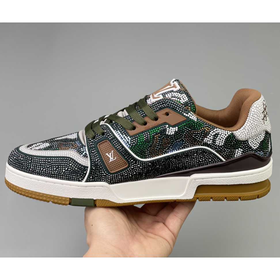 Louis Vuitton LV Trainer Sneaker    (Upon UK Size)   1AARH2 - PerfectKickZ