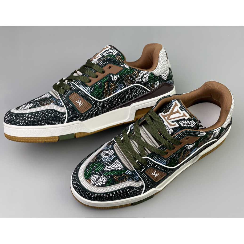 Louis Vuitton LV Trainer Sneaker    (Upon UK Size)   1AARH2 - PerfectKickZ