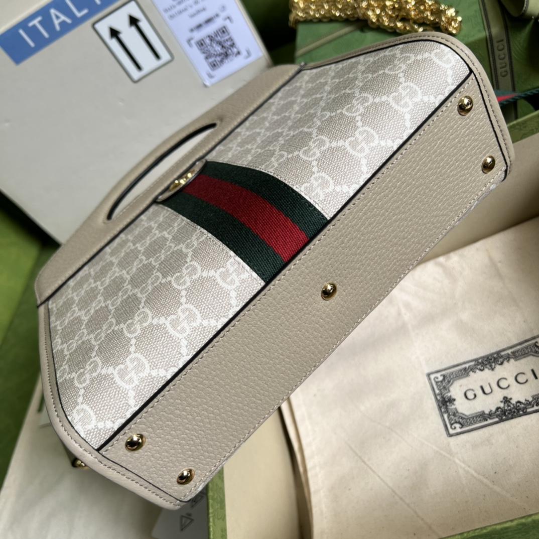 Gucci Ophidia GG Small Tote(25.5-19-10cm) - PerfectKickZ