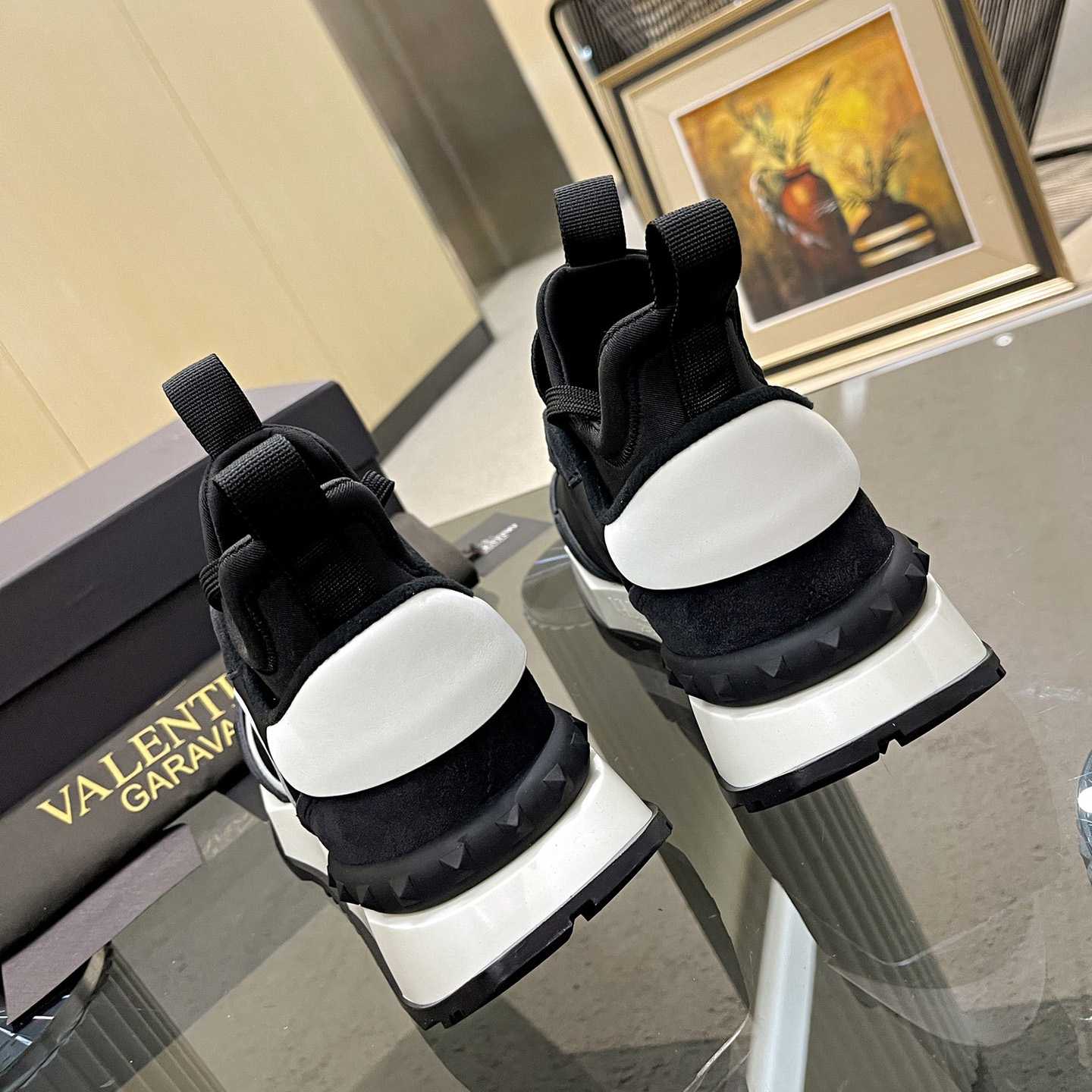 Valenti Netrunner Fabric And Suede Sneaker - PerfectKickZ