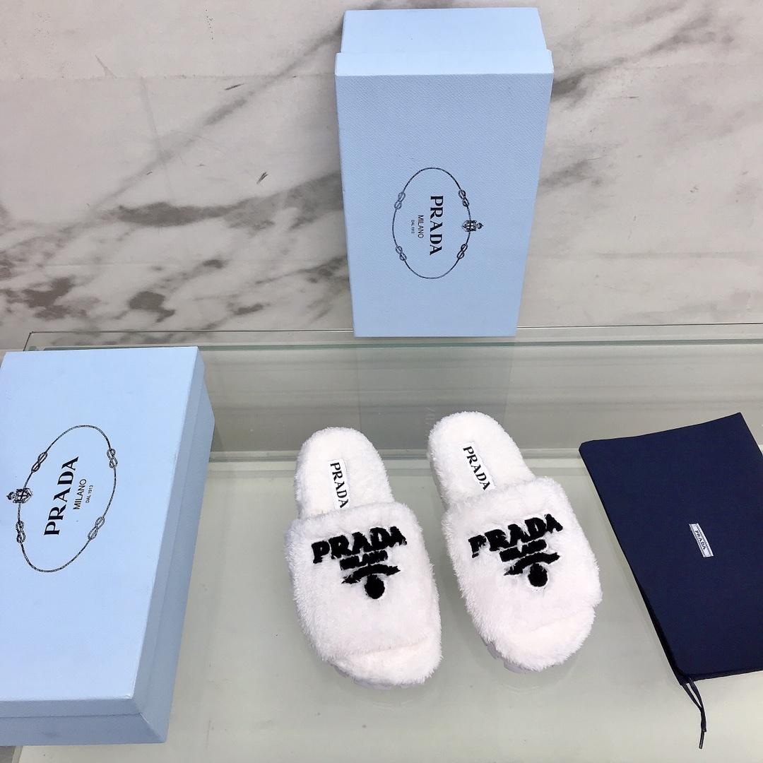Prada Terry Cloth Slides - PerfectKickZ