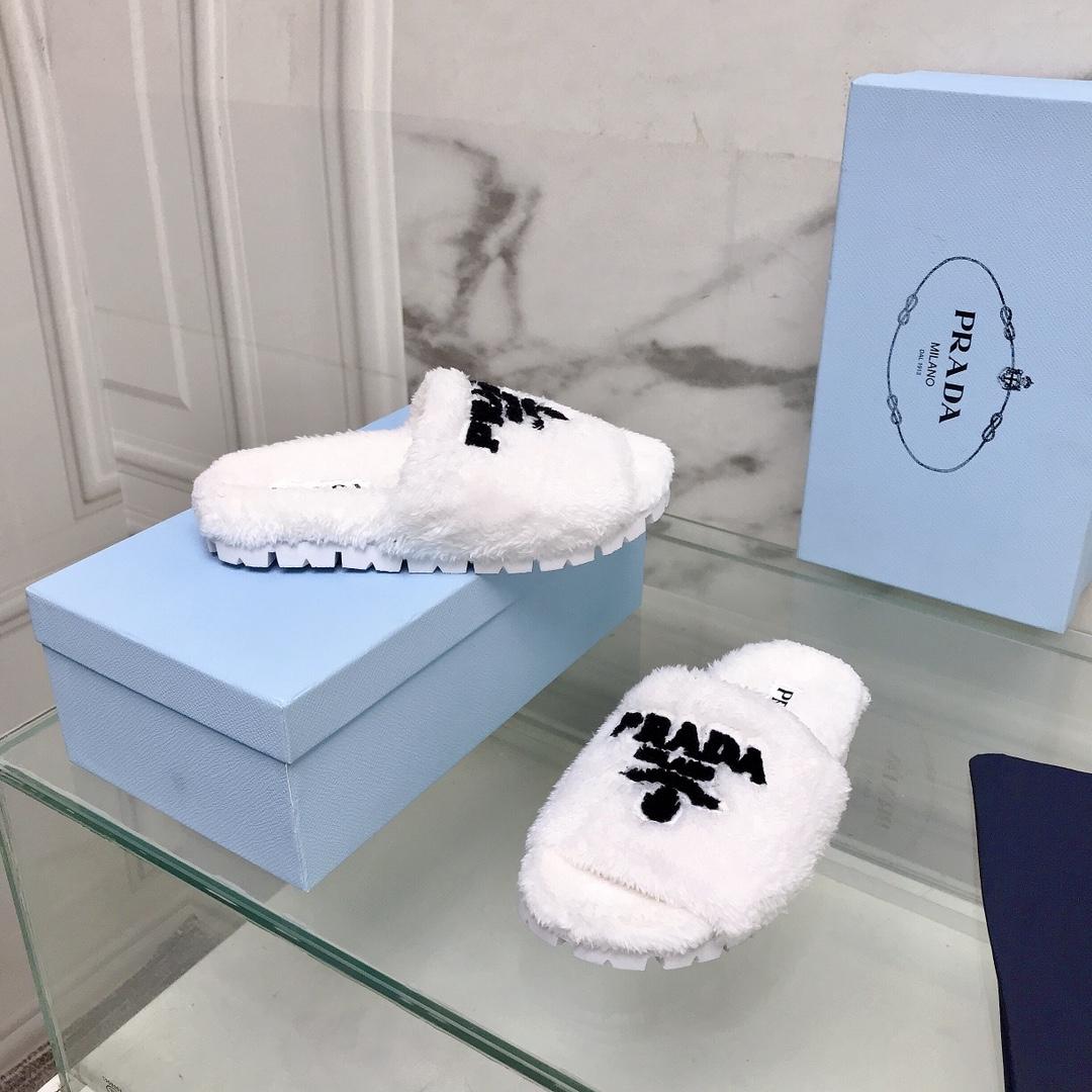 Prada Terry Cloth Slides - PerfectKickZ