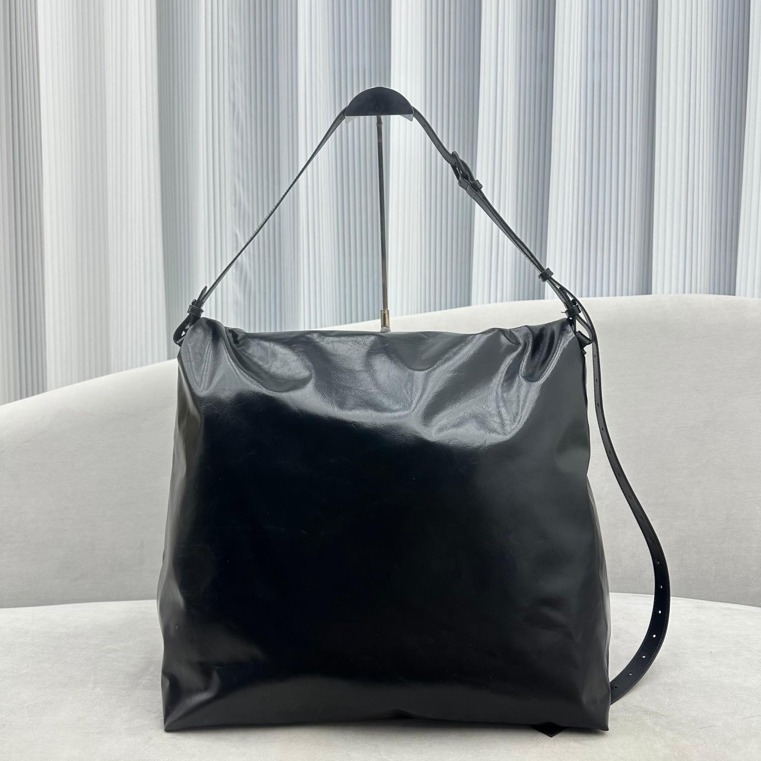 Balenciaga Trash Bag Large Pouch In Black(37-40-52cm) - PerfectKickZ