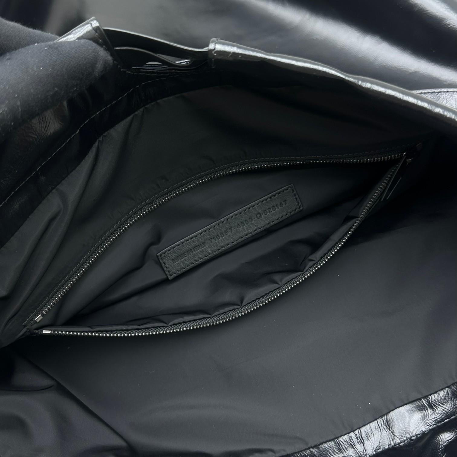 Balenciaga Trash Bag Large Pouch In Black(37-40-52cm) - PerfectKickZ