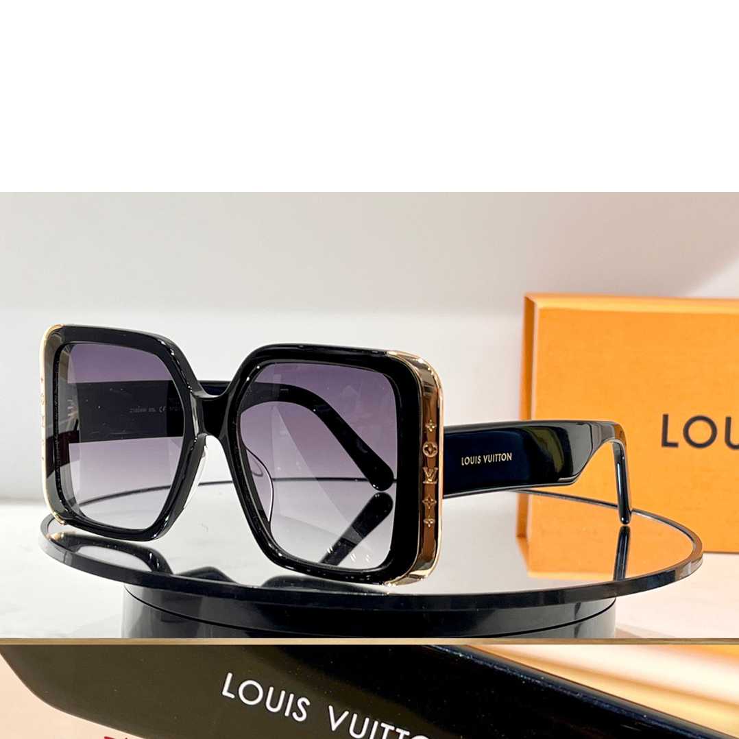Louis Vuitton LV Moon Rectangular Sunglasses - PerfectKickZ