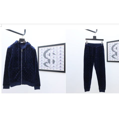Louis Vuitton Zipped Track Hoodie & Track Pants - PerfectKickZ