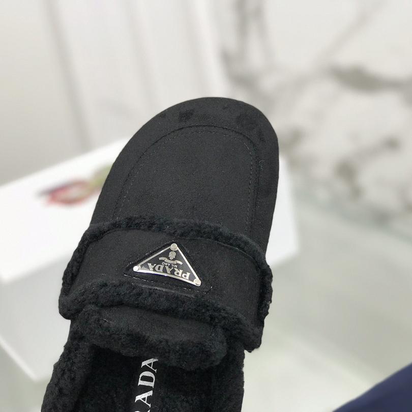 Prada Shearling Slippers - PerfectKickZ