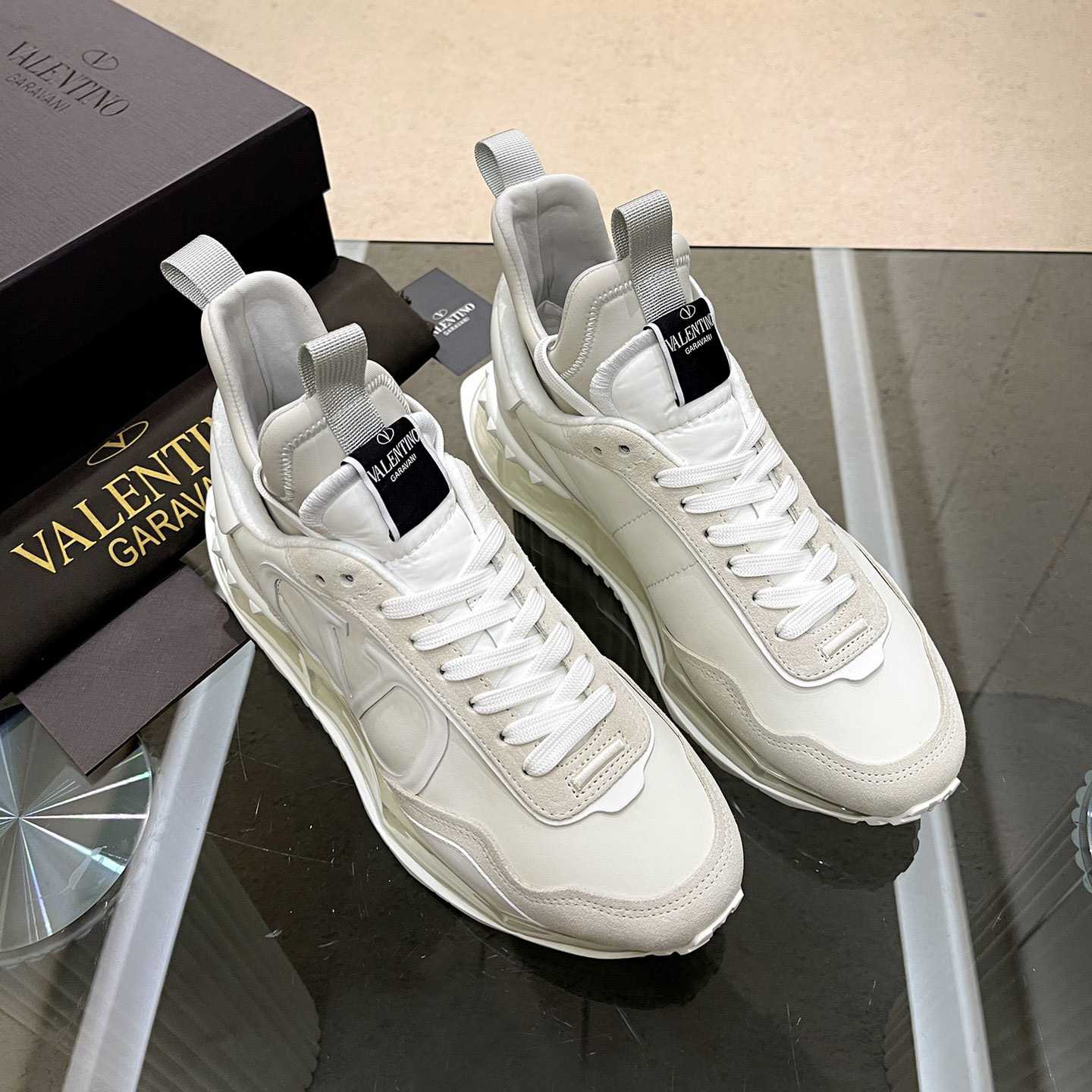 Valenti Netrunner Fabric And Suede Sneaker - PerfectKickZ