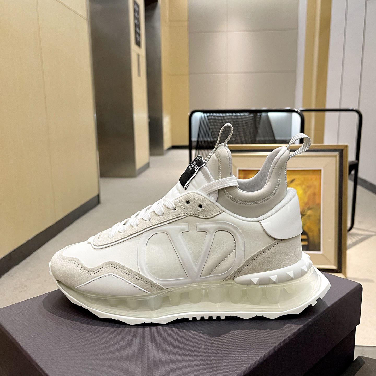 Valenti Netrunner Fabric And Suede Sneaker - 