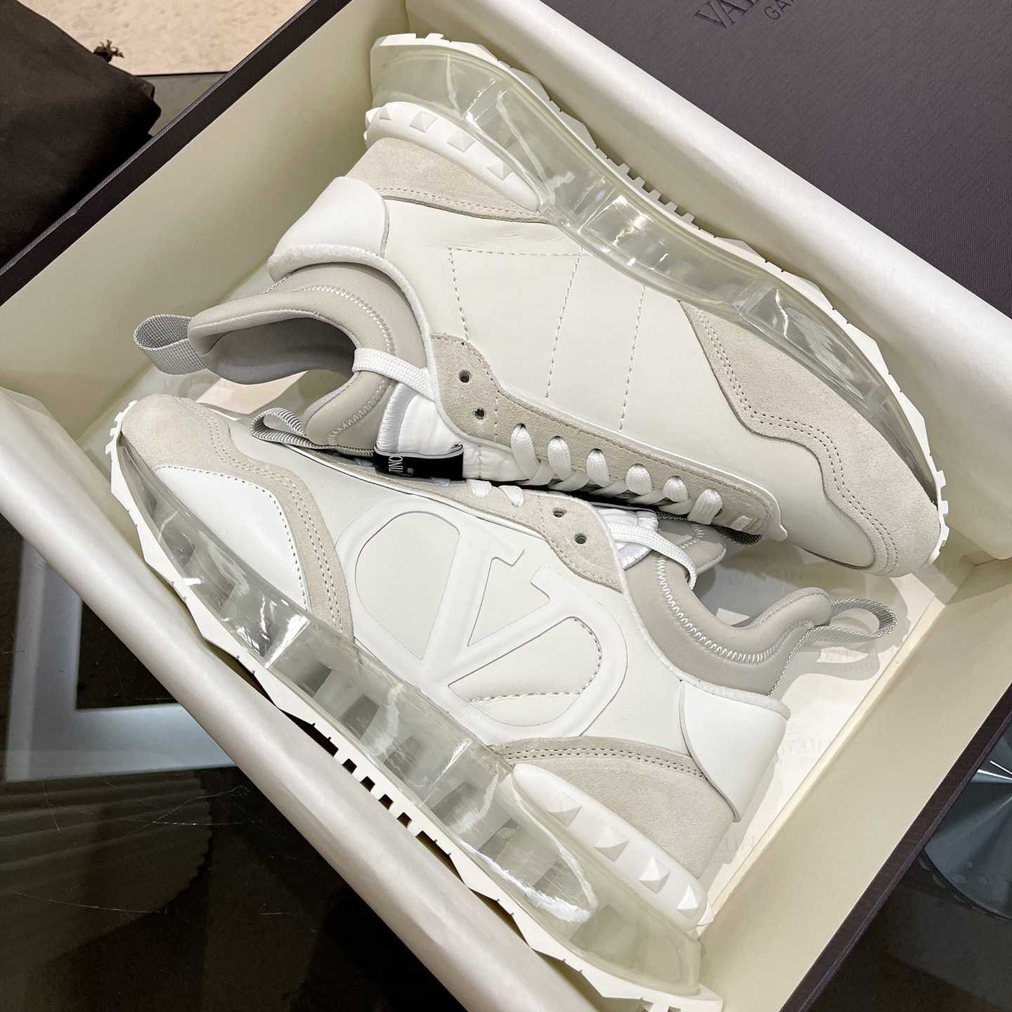 Valenti Netrunner Fabric And Suede Sneaker - 