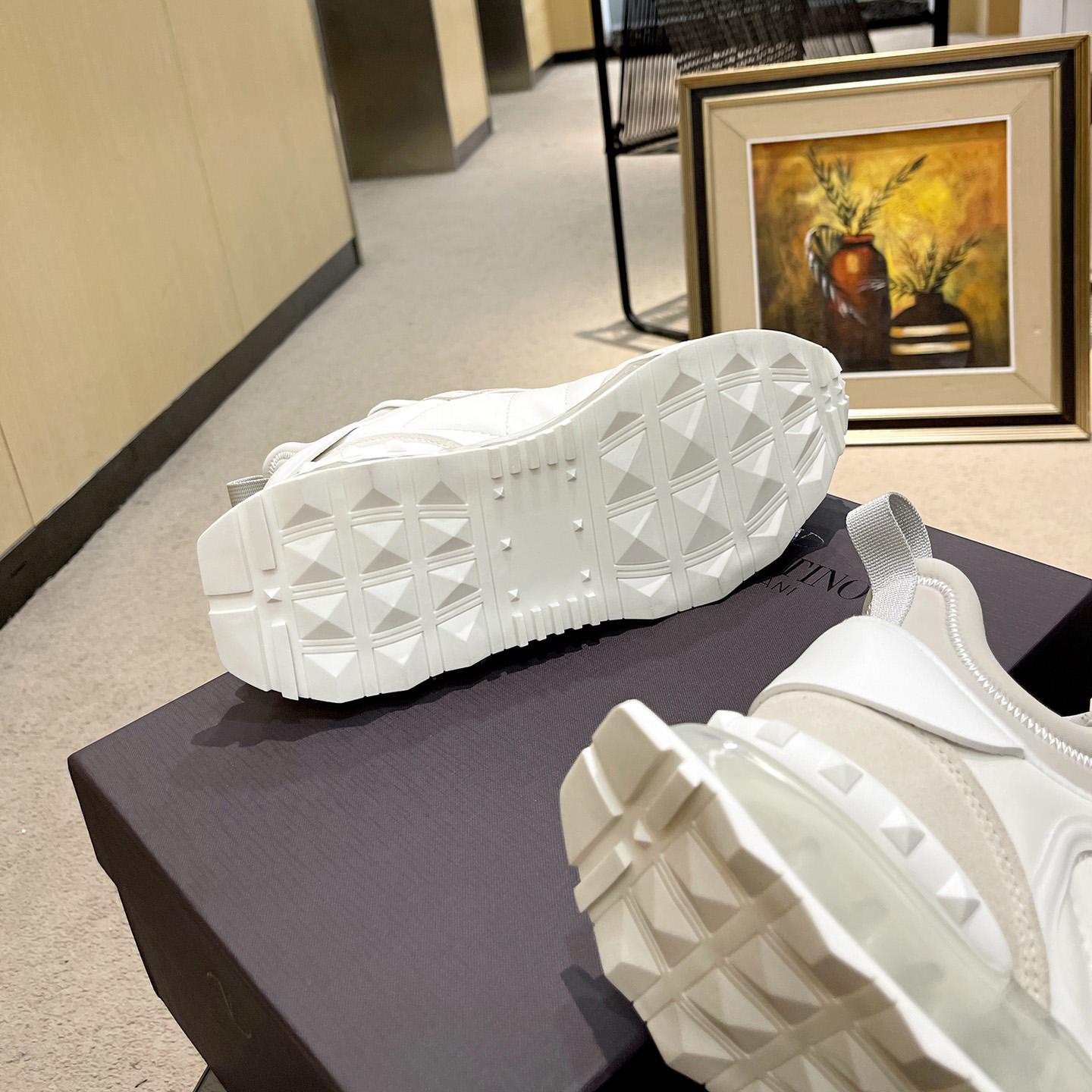 Valenti Netrunner Fabric And Suede Sneaker - 